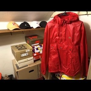 Rare Lacoste X Izod windbreaker